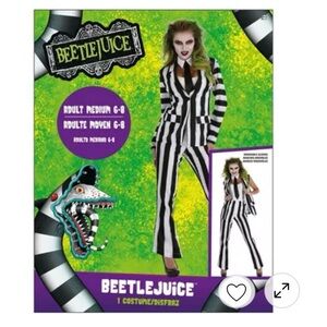 Women’s Beetlejuice costume. Size small